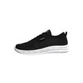 GENILU Men s Breathable Running Sneakers Comfor Athletic Walking Tennis Non Slip Lace Up Sport Casual Shoes Black