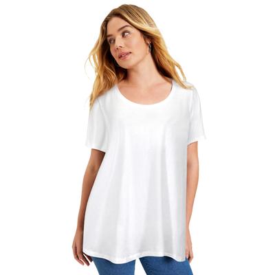 Plus Size Women's Short-Sleeve Swing One + Only Te...