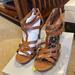 Jessica Simpson Shoes | Jessica Simpson Brown Gladiator Heels | Color: Brown | Size: 8