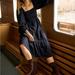 Madewell Dresses | Bnwt Madewell Lucie Cutout-Back Midi Dress | Color: Blue | Size: Sp