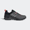 Wanderschuh ADIDAS TERREX "TERREX AX4 GORE-TEX", Gr. 41, grau (grau six, grau four, solar rot), Textil, Synthetik, sportlich, Schuhe, wasserdicht, Topseller
