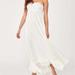 Free People Dresses | Fp One Adella Smocked Strapless Maxi Dress | Color: Cream/White | Size: S