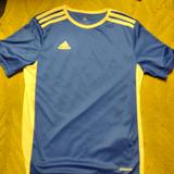 Adidas Shirts & Tops | Adidas Youth Soccer Shirt | Color: Blue | Size: 12b