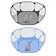 Cage de jeu Portable pour animaux domestiques étui de transport pliable et respirant pour animaux