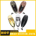 Plaque Jack pour guitare électrique de bateau 6.35mm entrée 1/4 prise Jack pour accessoires de