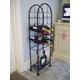 GAP GARDEN PRODUCTS _ Home and Kitchen Metal Wine Bottle and Spirits rack (21 bottles)