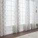 Chanasya Moroccan Sheer Window Curtain Panel Pair (Set of 2)