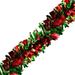 Brite Star Bent Tip Sparkle 10' Tinsel Plastic in Red/Green | 2.75 H x 2.75 D in | Wayfair 14-466-00_RGRGO