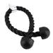 Ueasy Black Heavy Duty Fitness Pull Rope For Biceps Triceps and Shoulders Double Grip