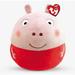 TY Squish-A-Boos (Squishes) - PEPPA PIG the Pig (Small Size - 10 inch) Pillow Plush Toy