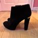 Michael Kors Shoes | Michael Kors Black Ankle Booties | Color: Black/Gold | Size: 9.5