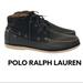 Polo By Ralph Lauren Shoes | Authentic Polo Ralph Lauren Men’s Black Leather Shoes Sz 12 | Color: Black | Size: 12