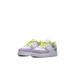 Nike Shoes | Nike Force 1 Lv8- Size 4c" White/Zitron/Cucumber Calm" Toddler Kid's Shoe | Color: Purple/Yellow | Size: 4bb