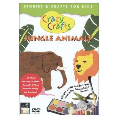 Crazy Crafts - Jungle Animals DVD
