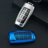 Étui de clé de voiture en TPU 4/8 boutons pour Hyundai Genesis G80 GV70 GV80 GV90 2020 2021 2022