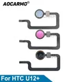 Aocarmo – capteur d'empreintes digitales Touch ID pour HTC U12 + bouton accueil câble flexible