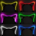 Bandeau lumineux LED pour femme et fille 6 couleurs au choix 1 pièce bandeau lumineux pour chat