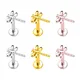 Boucles d'oreilles en acier chirurgical 316L 16G libellules Labret Cartilage Tragus Daith