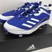 Adidas Shoes | Nwt Men's Adidas Icon 6 Bounce White Royal Blue Baseball Cleats Size 13.5 #548 | Color: Blue/White | Size: 13.5