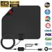 Digital Tv Antenna Outdoor TV Antenna HD Digital Indoor Television HDTV Electronic Over The Air Range Fox