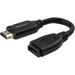 StarTech.com HD2MF6INL 6in High Speed HDMI Port Saver Cable with 4K 60Hz - Short HDMI 2.0 Male to Female Adapter Cable - Port Extender (HD2MF6INL)