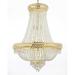 French Empire Crystal Chandelier Lighting H34 X W27
