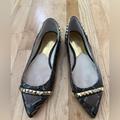 Michael Kors Shoes | Michael Kors Snakeskin Ballet Flats Size 6.5 | Color: Black/Brown | Size: 6.5