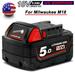3X Battery 5000mAh For Milwaukee M18 Lithium XC 5.0 Ah Extended Capacity Battery Pack 48-11-1852