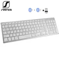 SeenDa-Clavier Bluetooth aste sans fil multi-appareils compatible Mac Android iOS tablette