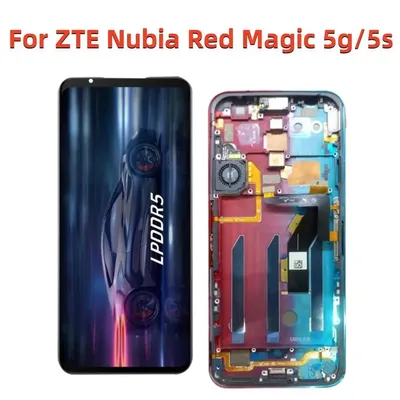 Écran tactile LCD Amoled 6.65 pouces pour ZTE Nubia Red Magic 5 5g Original NX659J