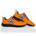 Chaussures de sport avec logo Dragon Master Goku pour hommes et femmes baskets Anime personnalisées