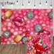Ballon de fond rose pour mariage photographie de la saint-valentin arrière-plan de Couple rouge