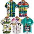 MLFU Unisex Youth Party Casual Hawaii Shirts Funny Classic Blouses Sizes Kids-Adult Unisex