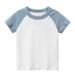 KmaiSchai Boys Thanksgiving Shirt Long Sleeve Toddler Kids Baby Boys Girls Color Block Short Sleeve Crewneck T Shirts Tops Tee Clothes For Children Shirts For Boys Size 8 Sleeveless Shirt Kids Boys