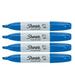 Sharpie Chisel Tip Marker Blue 4 Markers Per Order 38282