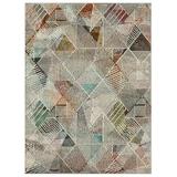 Mohawk Home Turnberry Indoor Geometric Area Rug Multi 5 3 x 8