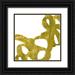 Vess June Erica 15x15 Black Ornate Wood Framed with Double Matting Museum Art Print Titled - Olive Helix VI