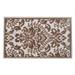 Better Trends Nyla Polyester 26 x 42 Accent Rug - Taupe