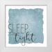 Allen Kimberly 26x26 White Modern Wood Framed Museum Art Print Titled - Sleep Tight Sweet Dreams 1