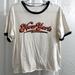 American Eagle Outfitters Tops | Cropped New York Tee From American Eagle | Color: White | Size: M