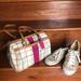 Coach Bags | Coach Bag & Shoes | Color: Cream/Pink | Size: Os