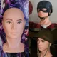 Tête de Mannequin Chauve avec Tête de Mannequin Femme Initiée pour Perruque Affichage de Chapeau