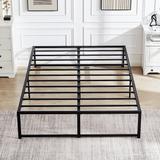 VECELO 14 inch Metal Bed Frames Steel Slat, 16 inch Bed Frame, 18 inch Platform Bed(14.2/16/18)