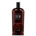 Size : 33.8 oz / liter American Crew Daily Moisturizing Shampoo hair scalp beauty - Pack of 1 w/ Sleek 3-in-1 Comb/Brush