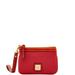 Dooney & Bourke Bags | Dooney & Bourke Pebble Grain Medium Wristlet - Red | Color: Red | Size: Os