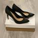 Jessica Simpson Shoes | Jessica Simpson Black Snake Like Skin Textured Heels | Color: Black | Size: 7