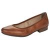 Ballerina RIEKER, Damen, Gr. 40, braun, Leder, elegant, Schuhe, Pumps, Business Schuh in schlichter Eleganz, Topseller
