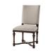 Theodore Alexander Cultivated Dining Chair Fabric in White | 41 H x 23 W x 25 D in | Wayfair 4000-651.1BFG