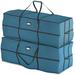 Hearth & Harbor 24" H x 48" W x 24" D Christmas 2 Pack Storage Set | 24 H x 48 W x 24 D in | Wayfair WF-HHH2S14