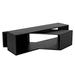 Noir Trading Inc. Keweco Coffee Table Metal in Black/Gray | 19 H x 73 W x 58 D in | Wayfair GTAB1122MTB